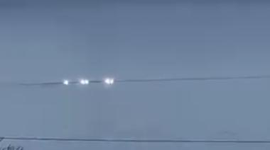 Video: Luces misteriosas sobre el Nahuel Huapi