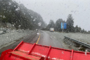 Alerta amarilla por temporal de nieve y vientos de hasta 95 km/h para el fin de semana
