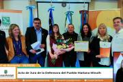 (Video) Entre lágrimas, asumió la nueva defensora del pueblo: "es una misión colectiva"