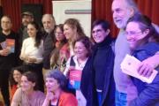 Una noche de palabra celebrada en Dina Huapi