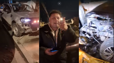(VIDEO) "Mala mía": la insólita repuesta del conductor que chocó, huyó, y luego chocó cuatro autos más
