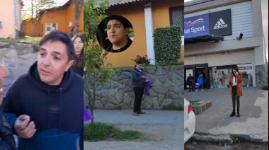 El camión de la violencia: condenado por golpear a su mujer frente a su hijo, reparte volantes con Villaverde y Goinhex