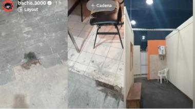 (Video) Las flamantes oficinas del Puerto San Carlos: empleados trabajan sin calefacción en plena ola de frío