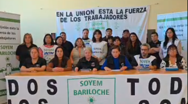 Sindicato municipal denuncia "persecución sistemática" y rechaza proyecto de reforma del Estatuto en Bariloche