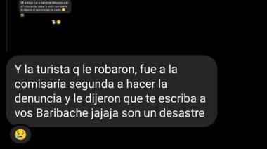 "Andá a contárselo a Baribache"