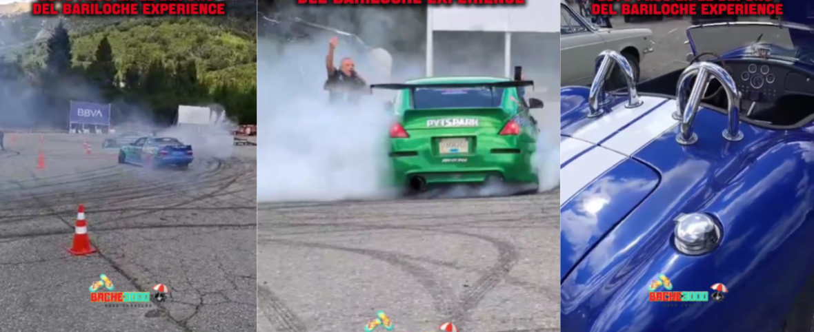 El Jeque Drifter hizo rugir Catedral: miles de personas vivieron la adrenalina del drift en la montaña