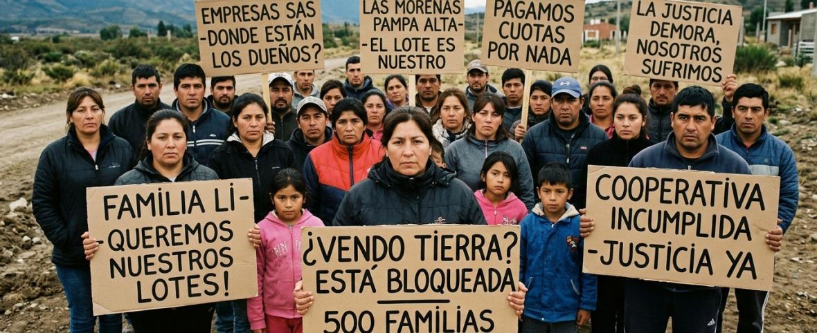 Más pruebas agravan el caso de Las Morenas Pampa Alta: la mitad de los dueños de la tierra, no autorizaron la venta