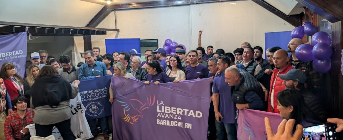 "El doble que Cortés": LLA reunió a su militancia en Bariloche y agitó los 24.000 votos para ir por la intendencia