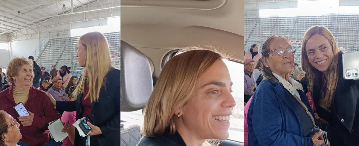 Una tarde en Roca con la mujer que quiere gobernar Río Negro