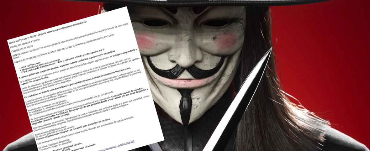 Hackearon la web de la Municipalidad y dejaron potente mensaje a los políticos: “El poder público no es propiedad privada”