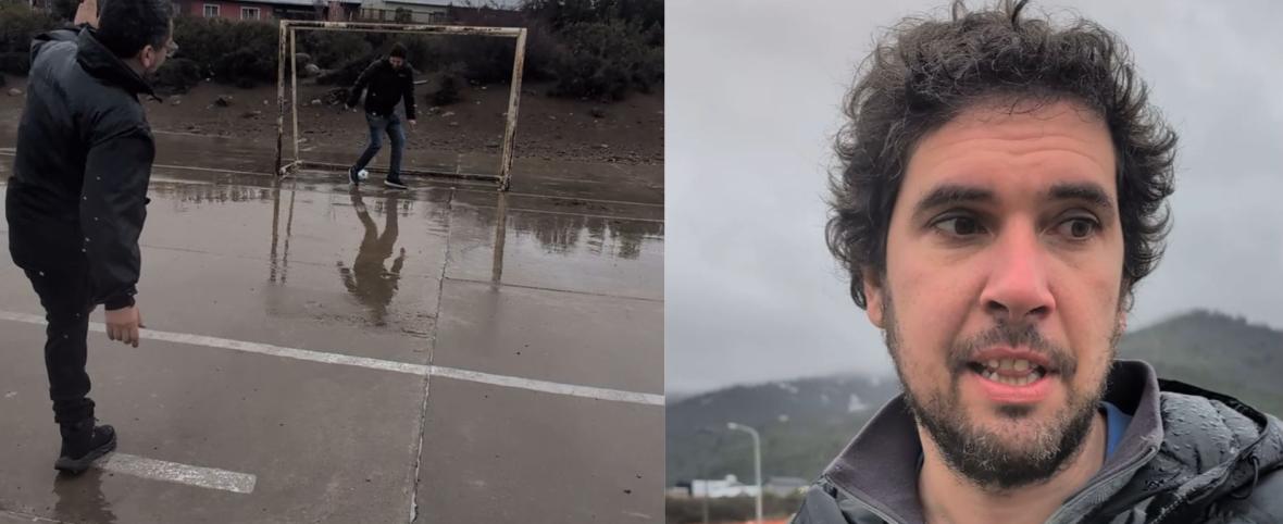 Guevara se la bancó en una tanda de penales con Bache3000 y respondió sobre el Catedral, el vertedero y el balotaje