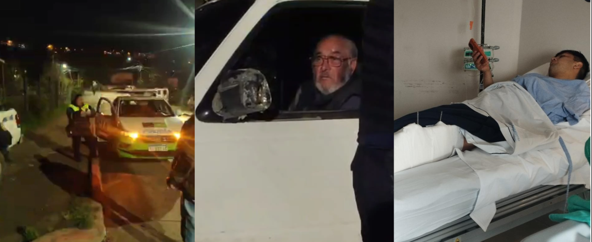 Se salvaron de milagro: Iban en moto a un velorio y un conductor totalmente alcoholizado los chocó de frente