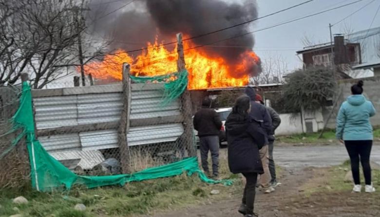 Nuevo incendio: está vez en Barrio Malvinas