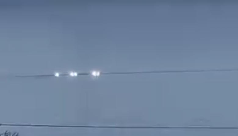 Video: Luces misteriosas sobre el Nahuel Huapi