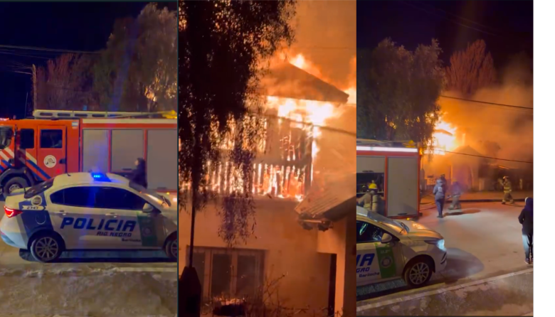 (VIDEO) Fuego de invierno, otro más