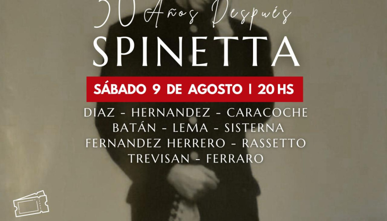 Homenaje al “flaco” Spinetta a 30 años de su presentación en la Biblioteca Sarmiento