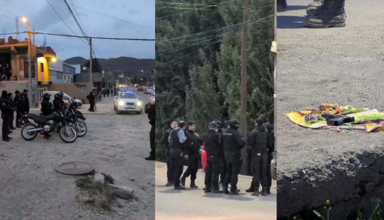 Balacera entre bandas en la vivienda del delegado municipal: un herido de bala, dos detenidos y fuerte despliegue policial