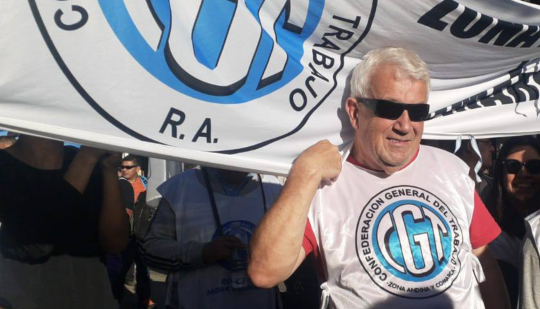 Mano a mano con Luis Cionfrini: actualidad de la CGT y falta de trabajo en un Bariloche "deprimido"