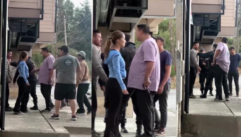 (Video) Relato salvaje: un perro atropellado, golpes entre el dueño del animal y la policía y un arma de fuego