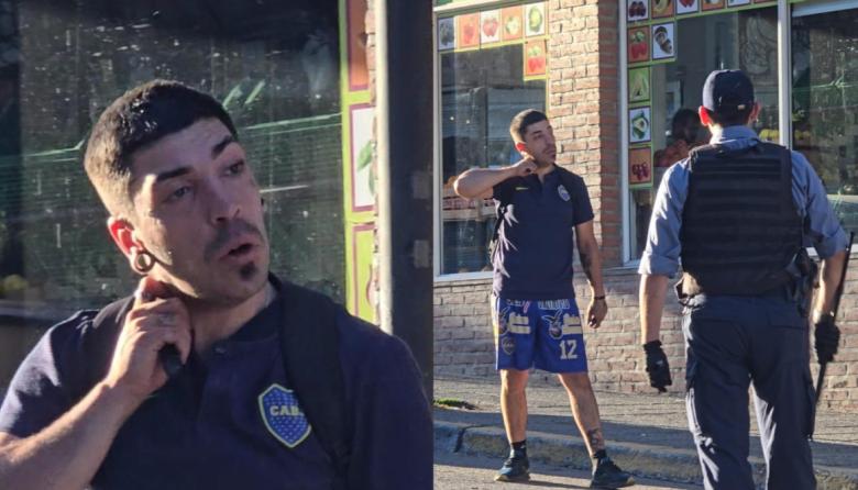 ​​​​​​​Un hombre amenazó con cortarse el cuello para evitar ser detenido tras una pelea con cuchillo en el centro