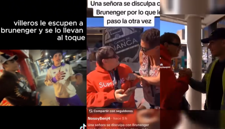 (Video) Brunenger, la policía y el centro: cuando la inseguridad se hace viral