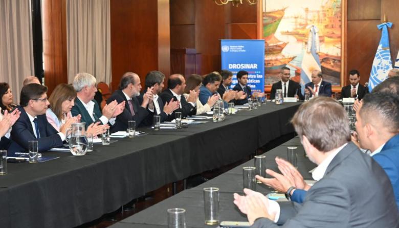 El intendente formó parte de la jornada nacional sobre drogas sintéticas y crimen organizado