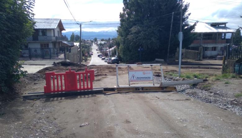 Por la pavimentación de la Barda del Ñireco, vecinos deberán buscar vías alternativas en Brown y Don Bosco