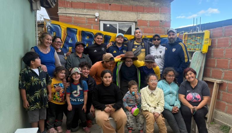 La "Olla Popular Bostera" volvió al barrio Nahuel Hue con su tercera edición