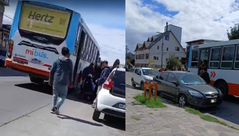 (Video) ​​​​​​​"Te cago a trompadas": un chofer de colectivo amenazó y golpeó a un adolescente frente a madres y alumnos en el 60