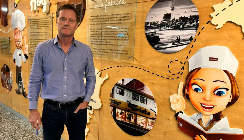 Emilio Secco de Del Turista: “el chocolate es sinónimo de Bariloche”