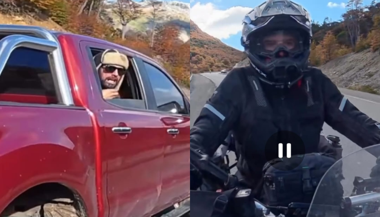 (Video) Un rionegrino sacó pecho y se le plantó a un reconocido influencer