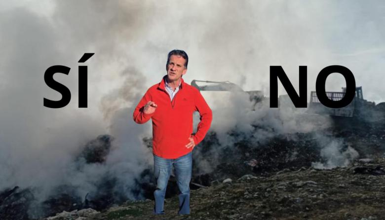 Costa Brutten presentó el proyecto de Referéndum para que se decida el futuro del Vertedero