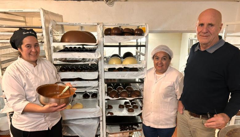 Luis Brogger de Tante Frida: “La fiesta es un reconocimiento público a la actividad chocolatera”