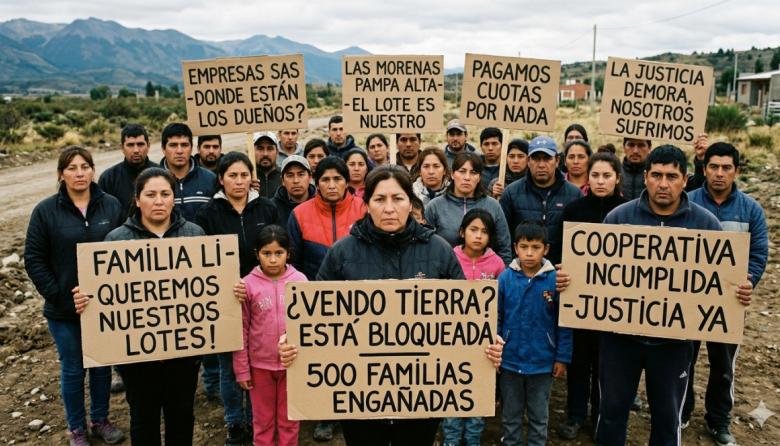 Más pruebas agravan el caso de Las Morenas Pampa Alta: la mitad de los dueños de la tierra, no autorizaron la venta