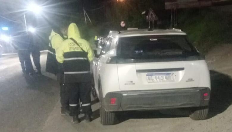 Alcoholemia récord de 2,13 g/l: el dato que alerta en los controles de tránsito de Bariloche