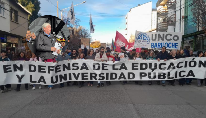 Cortés y un llamativo guiño a la lucha universitaria
