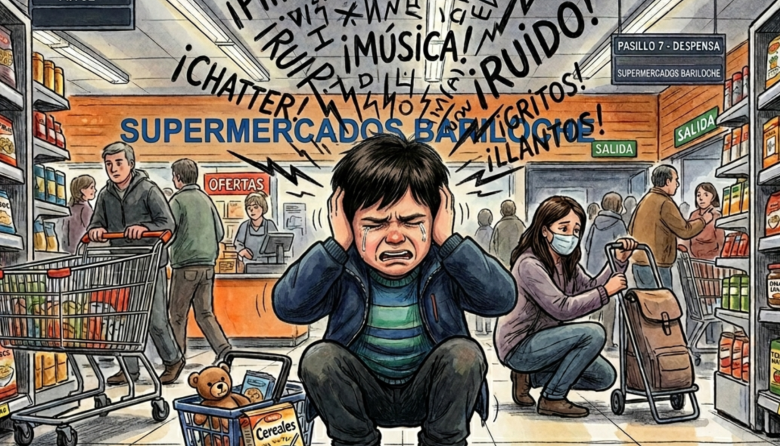 Que ir al súper no sea un tormento: Bariloche debate protectores auditivos para personas con TEA