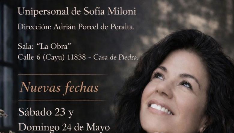 ​​​​​​​"Hay un jardín", el unipersonal de Sofía Miloni que llega a Casa de Piedra con nuevas fechas