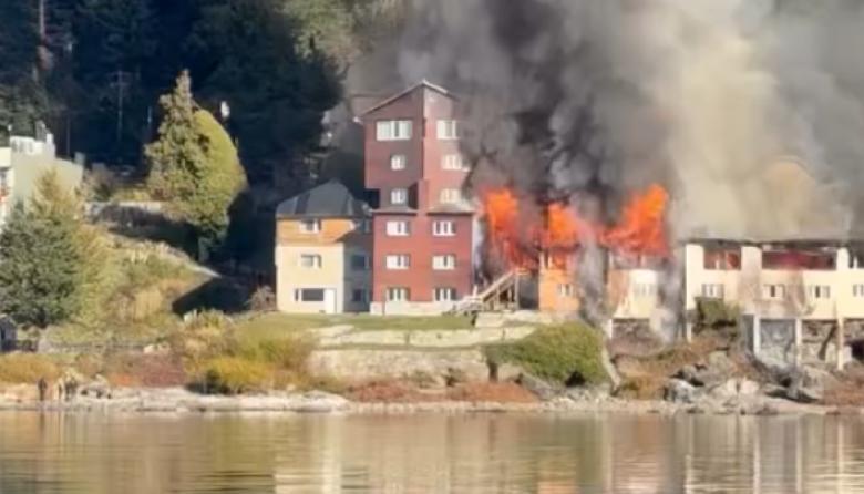Incendio en el Hotel Huemul: la cámara hotelera expresó su solidaridad con el establecimiento afectado