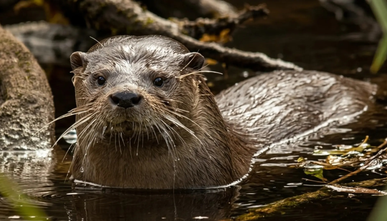 El huillín, una nutria patagónica en peligro: el trabajo silencioso para que no desaparezca del Limay