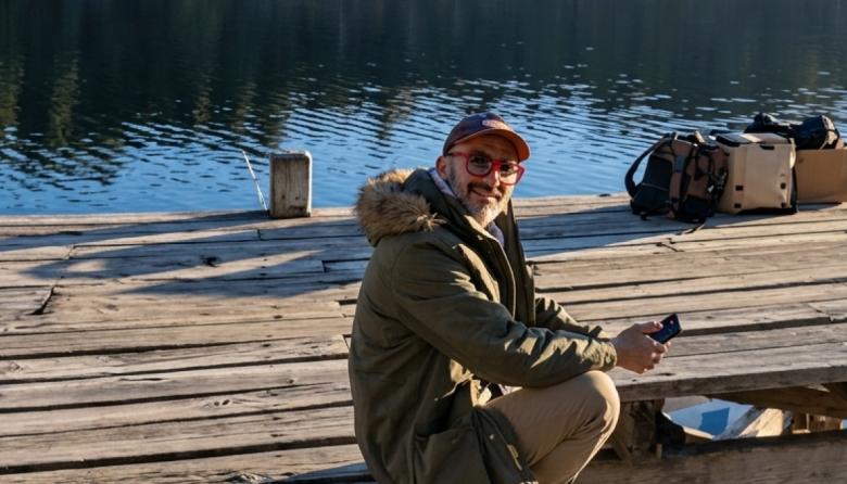 Indignación en Isla Victoria: filmaron a un hombre con un parlante a todo volumen en pleno Parque Nacional