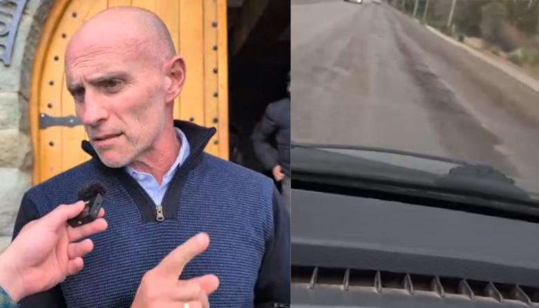 "No dio el resultado esperado": el ministro Echarren admitió que el bacheo de la Ruta 82 fracasó por la lluvia