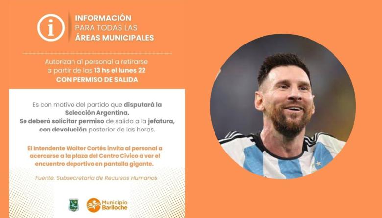 ​​​​​​​Cortés autoriza a los empleados municipales a salir antes el lunes para ver a la Selección