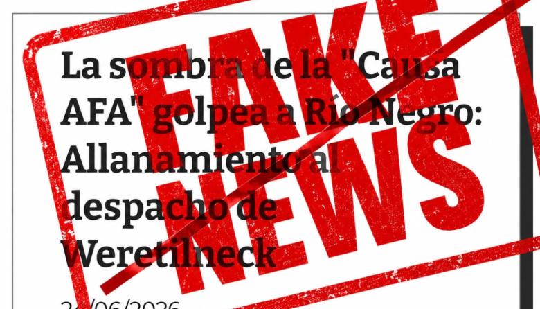 ​​​​​​​Río Negro desmiente las versiones sobre un allanamiento en la Casa de Gobierno