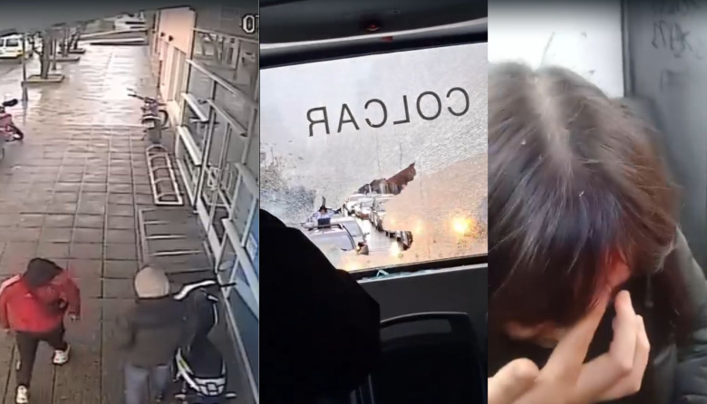 Tres incidentes tras el partido de Argentina: piñas en la Línea 80, una chica lastimada en la 71 y un robo de moto