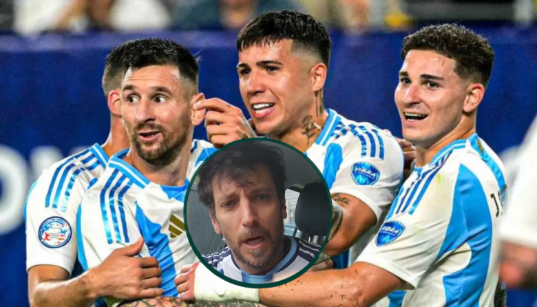 El "chileno" volvió a hablar, pero ahora para bancar a Argentina (y hasta se hizo hincha)