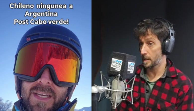 Es argentino, se hizo pasar por chileno, y nos engañó a chilenos y argentinos
