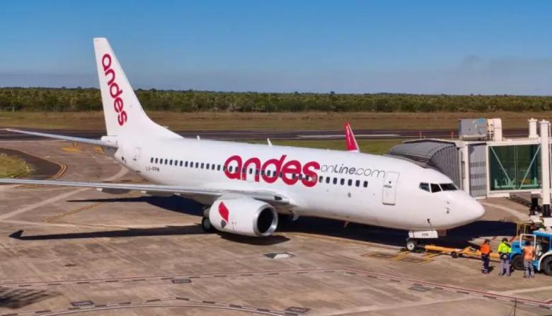 Con un viaje de egresados se realizó el primer vuelo chárter entre Formosa y Bariloche