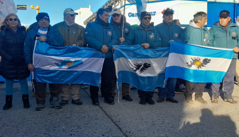Veteranos de Malvinas, gremios y comunidades: un solo grito por la soberanía nacional