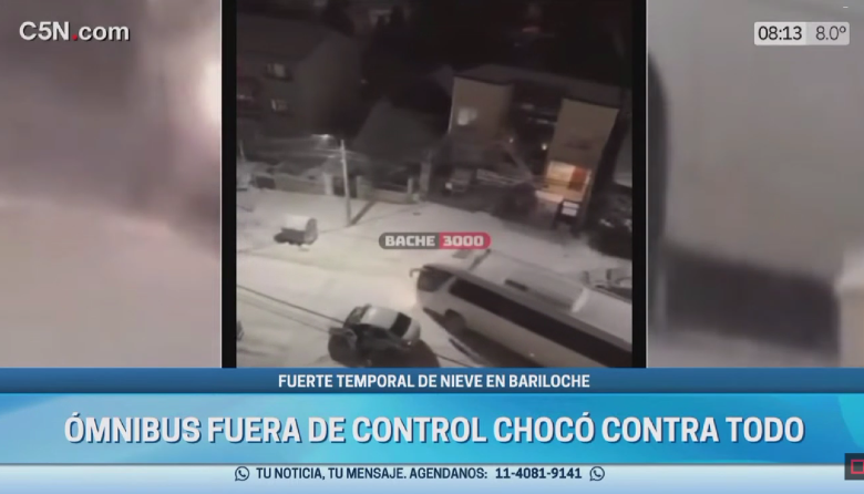Grieta mediática, pero no con el bache: TN y C5N citaron a Bache3000 por el mismo video